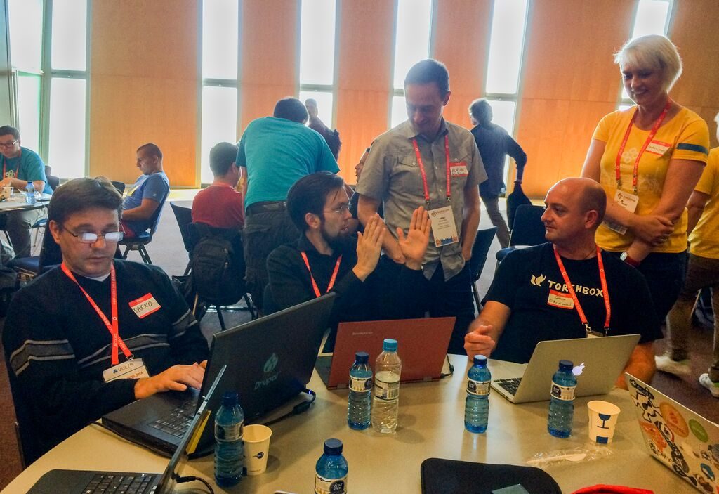 Mentored code sprint at DrupalCon Barcelona 2015